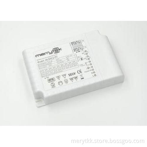 2 x 25W IP20 LED Dimmable Driver 250mA - 700mA For LED Down